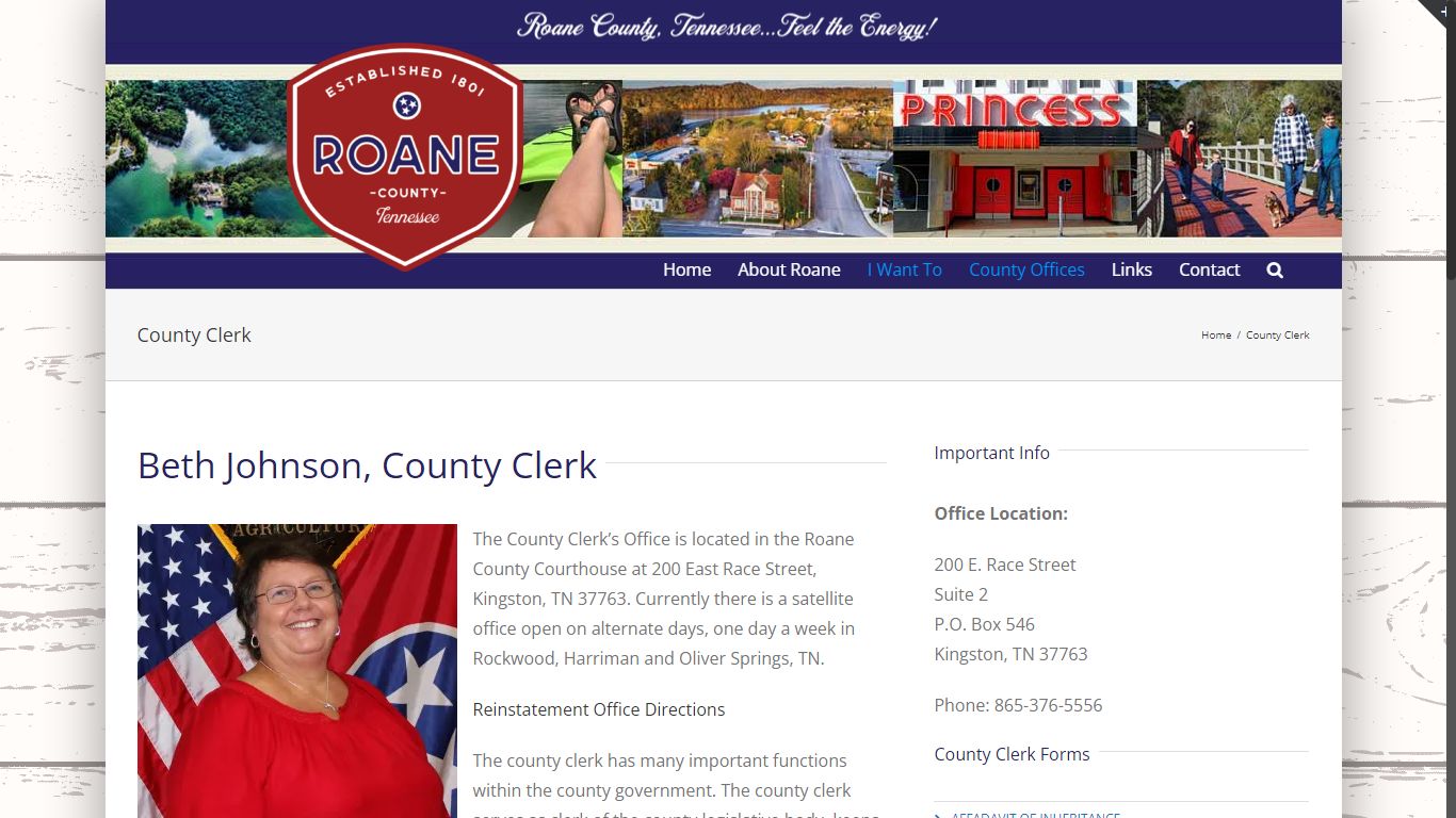 County Clerk - Roane County Government